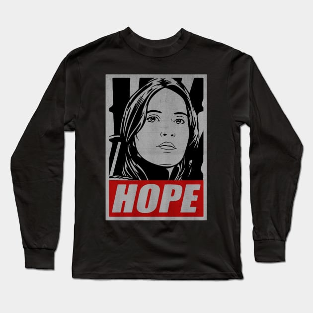 Hope Rogue one Long Sleeve T-Shirt by hamaka